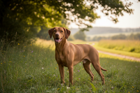Chien à poil court illustrant l’entretien du pelage du Rottweiler