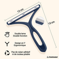 Brosse Anti-Poils Réutilisable Double Face