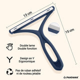 Brosse Anti-Poils Réutilisable Double Face