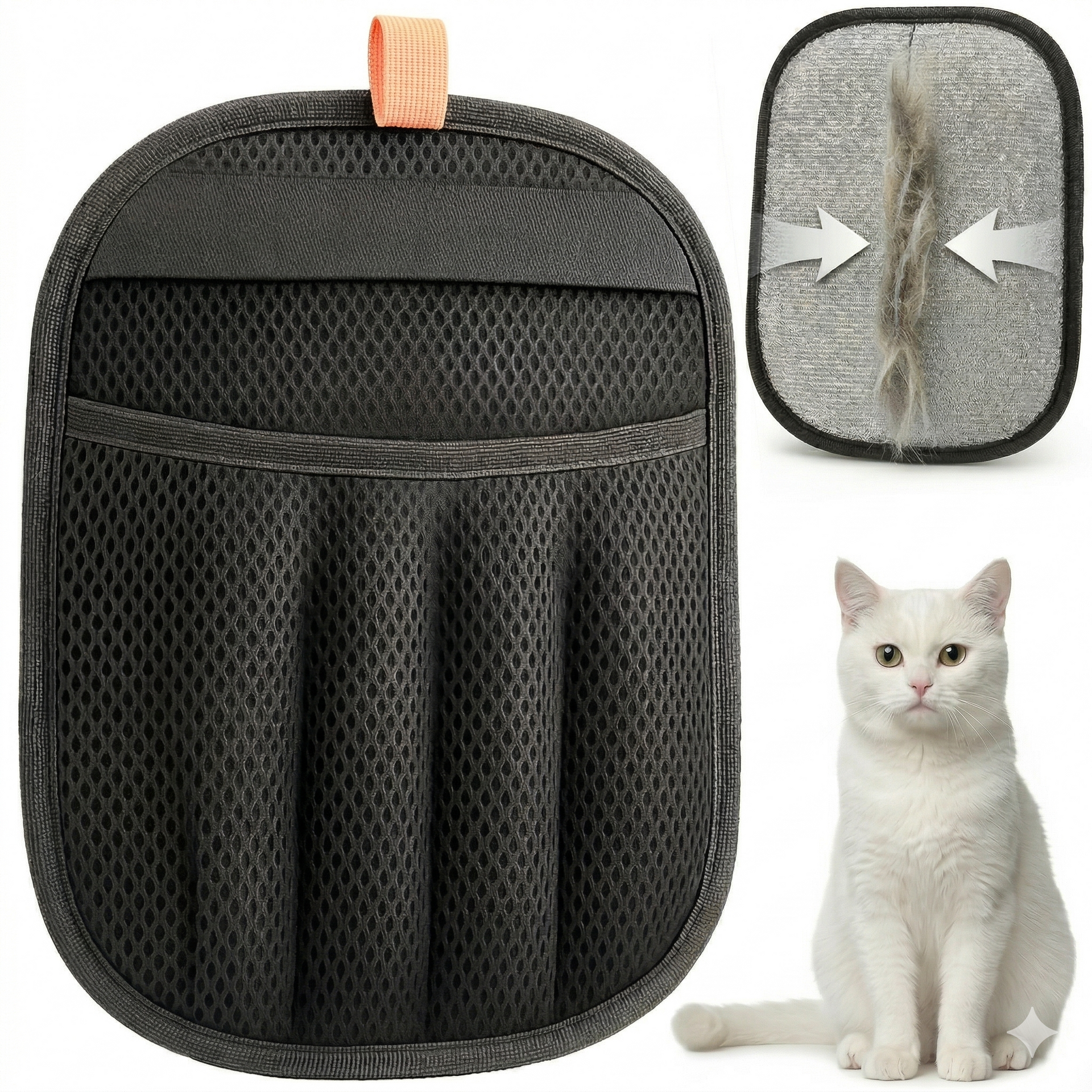 handschuh gegen tierhaare Tierhaarentferner-Handschuh (Hund & Katze)
