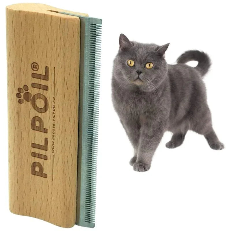Brosse anti-poils PILPOIL® taille S pour chien et chat