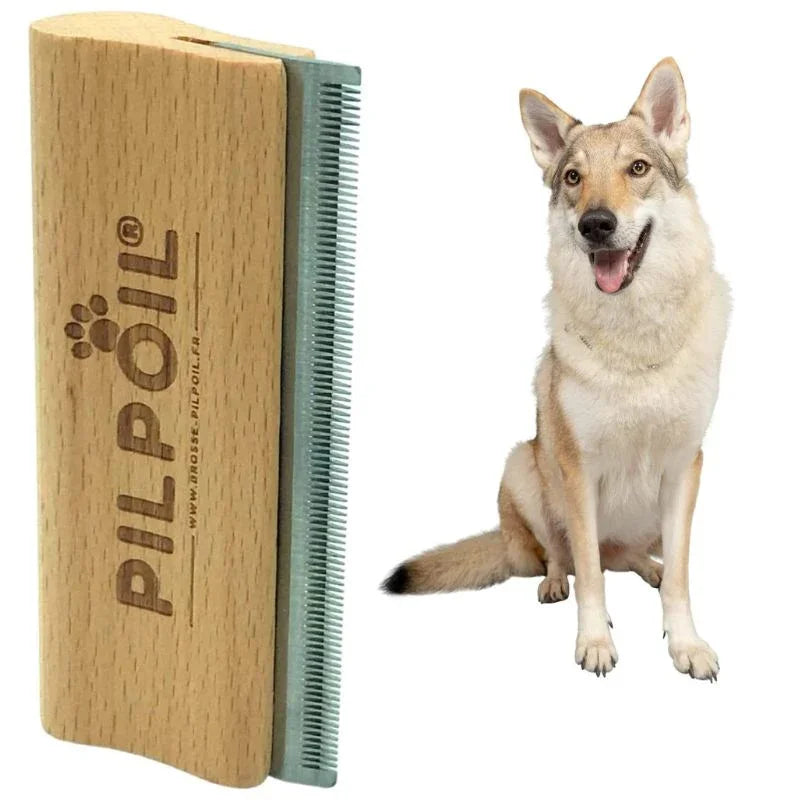 Brosse anti-poils PILPOIL® taille L pour chien