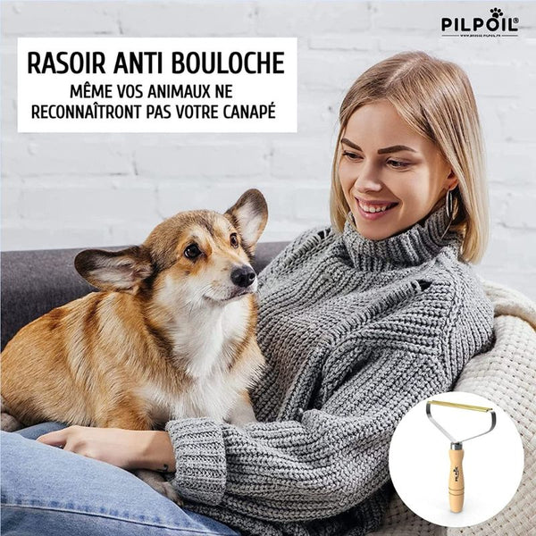 Pack x2 - Rasoir Anti Bouloche Manuel + Mini Nettoyeur de Peluche