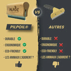 Brosse PILPOIL® pour retirer les poils morts et le sous-poil