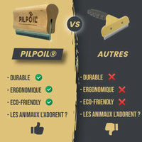 BROSSE PILPOIL® : LA SOLUTION ULTIME CONTRE LES POILS D'ANIMAUX